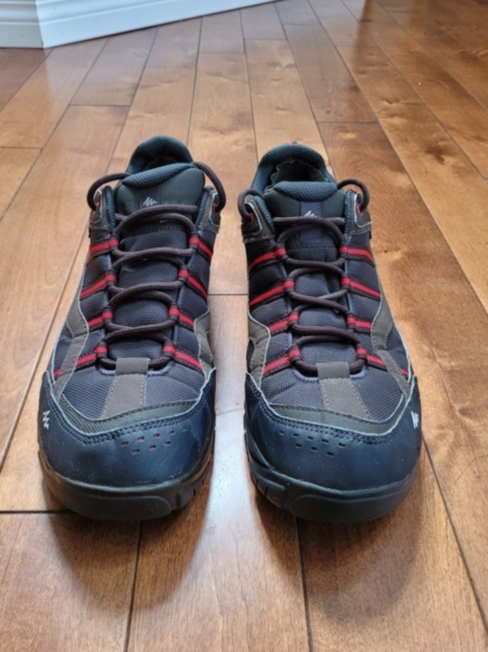 New Quechua Arpenaz 100 Novadry Men's US 9 Waterproof Hiking Shoes - Picture 3 of 5